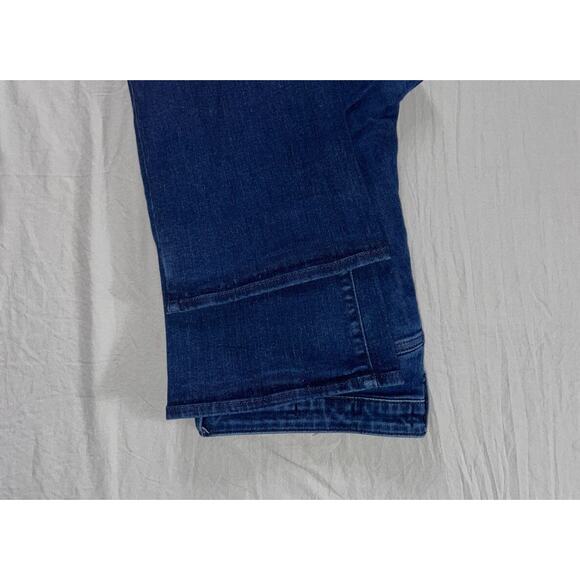 NYDJ Lift/Tuck Barbara Bootcut Stretch Denim Jeans. Dark Wash, Women's 14S. GUC! - Picture 4 of 9